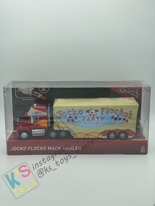 Hauler Disney Pixar Cars by Mattel, Mack Jocko Hauler - BNIP