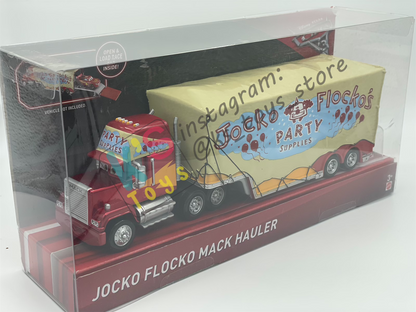 Hauler Disney Pixar Cars by Mattel, Mack Jocko Hauler - BNIP