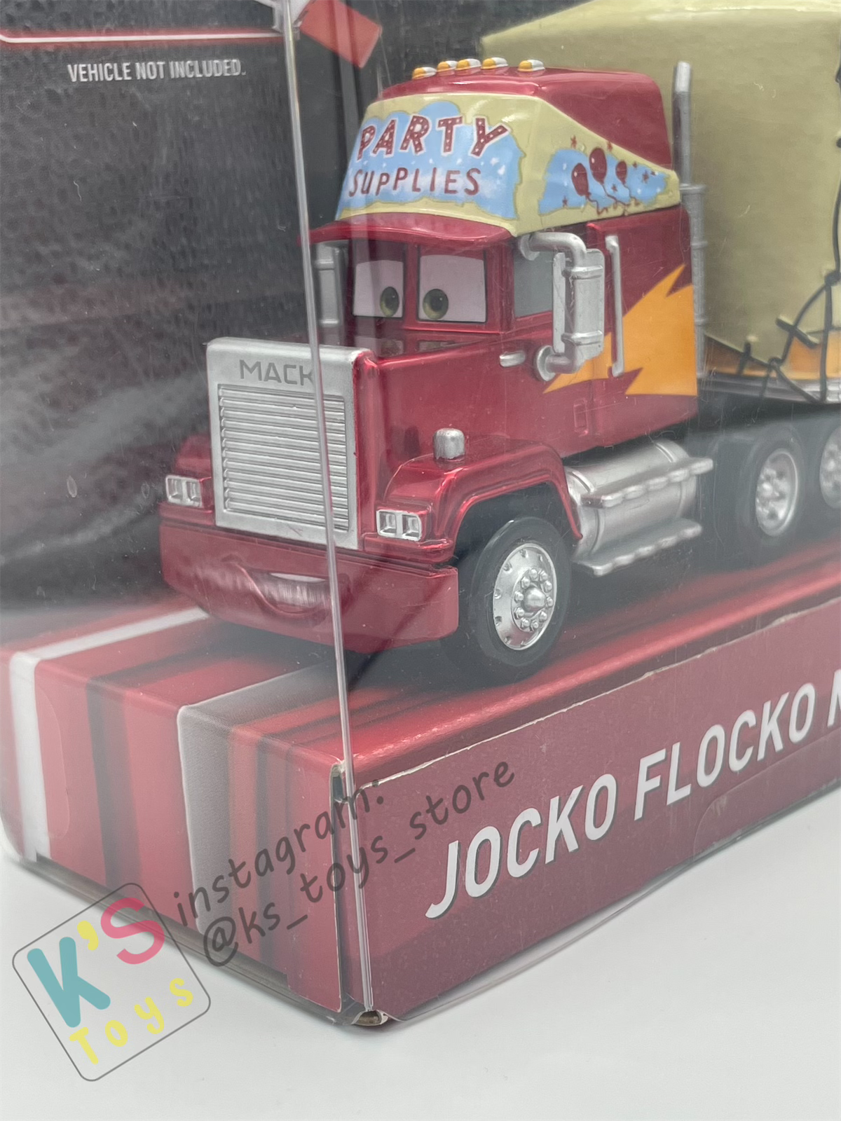 Hauler Disney Pixar Cars by Mattel, Mack Jocko Hauler - BNIP