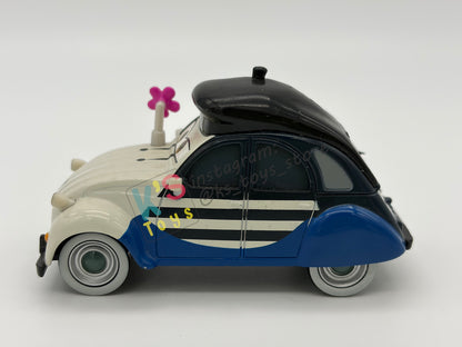 PRE-OWNED / LOOSE DISNEY PIXAR CARS 1:55 BY MATTEL - "LOUIS LARUE" CARS 2 PARIS TOUR SERIES - NEAR MINT CONDITION