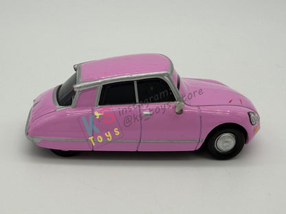 PRE-OWNED / LOOSE DISNEY PIXAR CARS 1:55 BY MATTEL - "NANCY" CARS 2 PARIS TOUR SERIES - NEAR MINT CONDITION