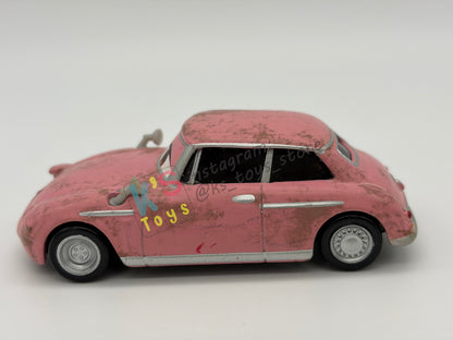 PRE-OWNED / LOOSE DISNEY PIXAR CARS 1:55 BY MATTEL - "GEARTRUDE" CARS 2 PARIS TOUR SERIES - NEAR MINT CONDITION