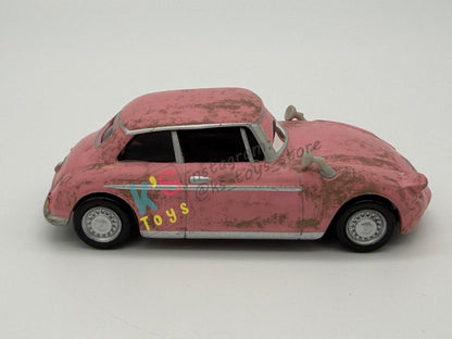 PRE-OWNED / LOOSE DISNEY PIXAR CARS 1:55 BY MATTEL - "GEARTRUDE" CARS 2 PARIS TOUR SERIES - NEAR MINT CONDITION