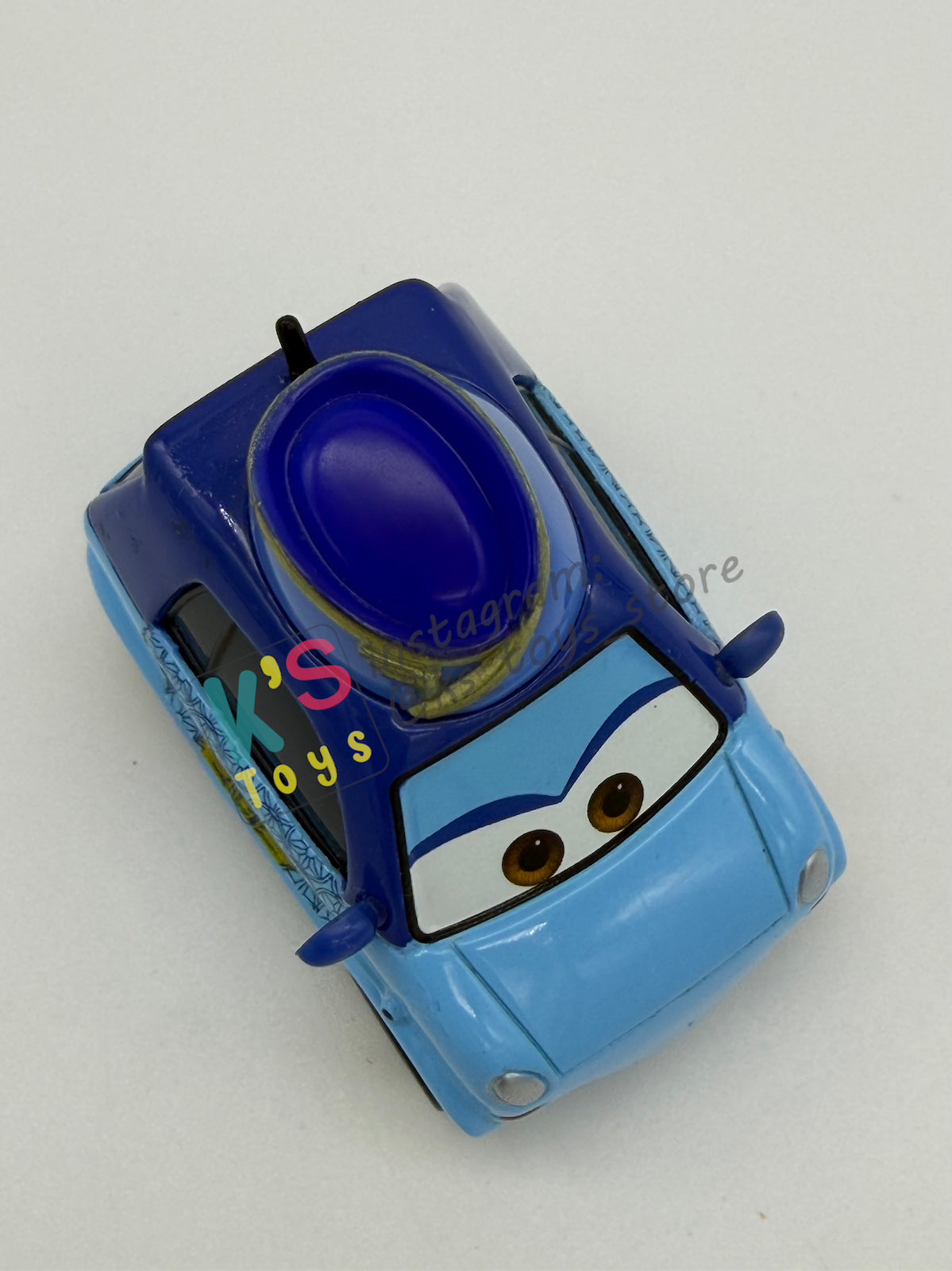 PRE-OWNED / LOOSE DISNEY PIXAR CARS 1:55 BY MATTEL - "RUKA" CARS 2 AIRPORT ADVENTURE SERIES - NEAR MINT CONDITION