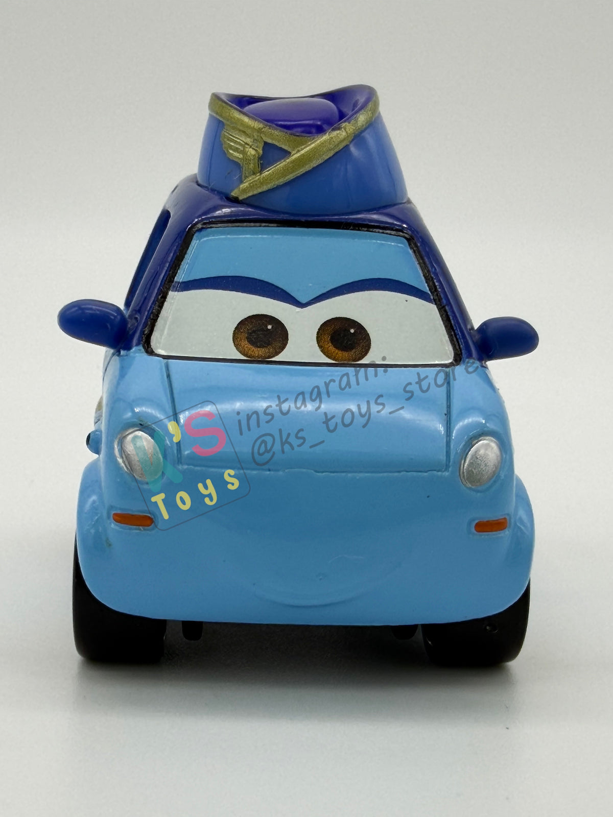 PRE-OWNED / LOOSE DISNEY PIXAR CARS 1:55 BY MATTEL - "RUKA" CARS 2 AIRPORT ADVENTURE SERIES - NEAR MINT CONDITION