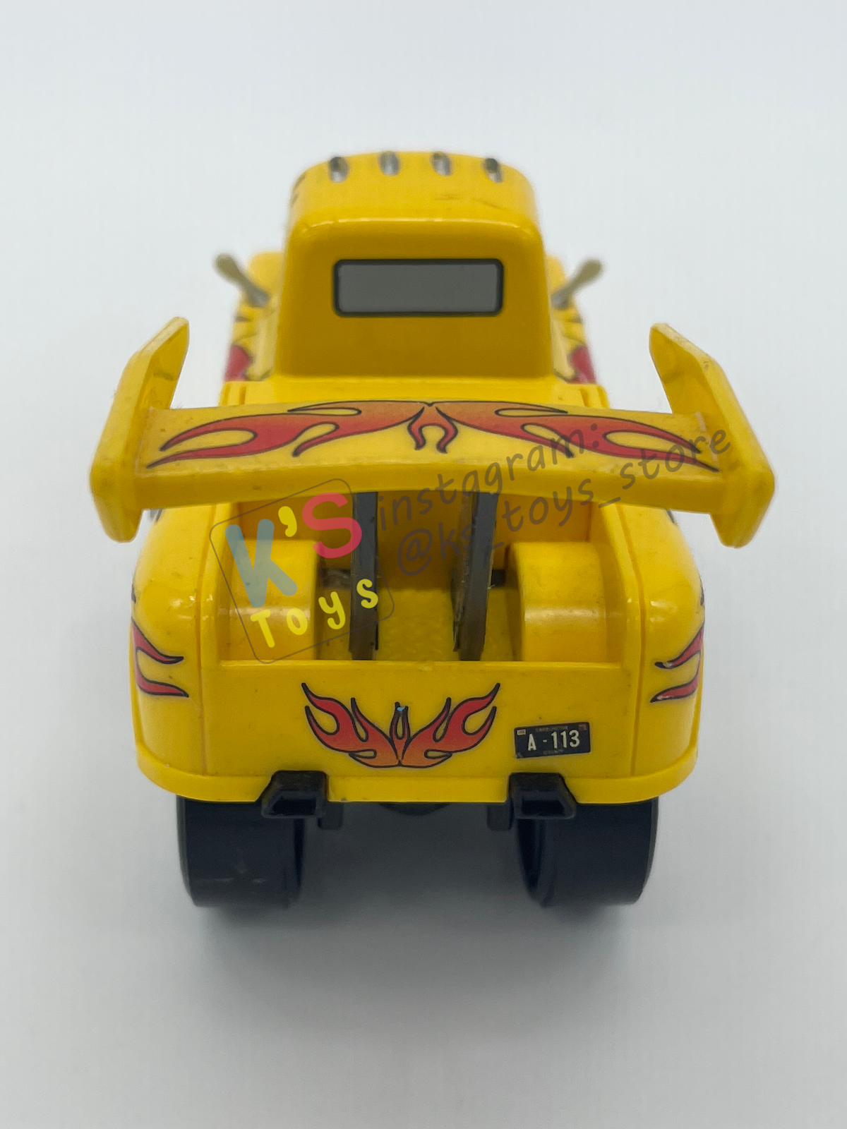 PRE-OWNED / LOOSE DISNEY PIXAR CARS BY MATTEL - "FUNNY MATER" - CARS 2 SERIES - PLAYED WITH GOOD CONDITION - READ DESCRIPTION!!!!!!!!!!!
