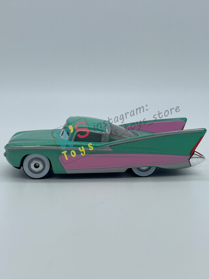 PRE-OWNED / LOOSE DISNEY PIXAR CARS 1:55 BY MATTEL - "EASTER LIGHTNING MCQUEEN (VARIANT)" EASTER SERIES - NEAR MINT CONDITION