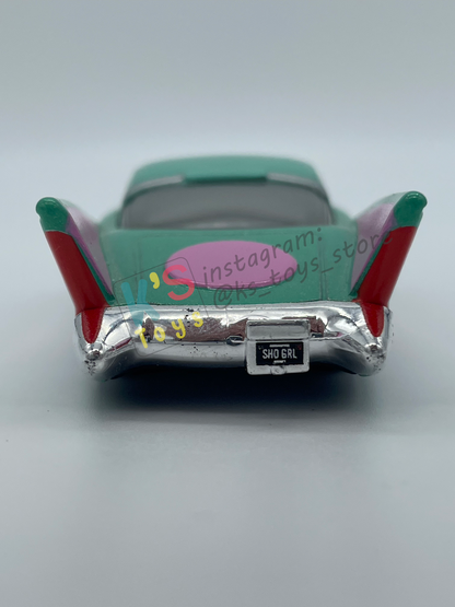 PRE-OWNED / LOOSE DISNEY PIXAR CARS 1:55 BY MATTEL - "EASTER LIGHTNING MCQUEEN (VARIANT)" EASTER SERIES - NEAR MINT CONDITION