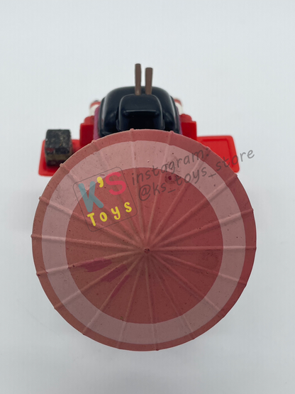 PRE-OWNED / LOOSE DISNEY PIXAR CARS BY MATTEL - "KABUKI MATER" - CARS 2 SERIES - PLAYED WITH GOOD CONDITION - READ DESCRIPTION!!!!!!!!!!!