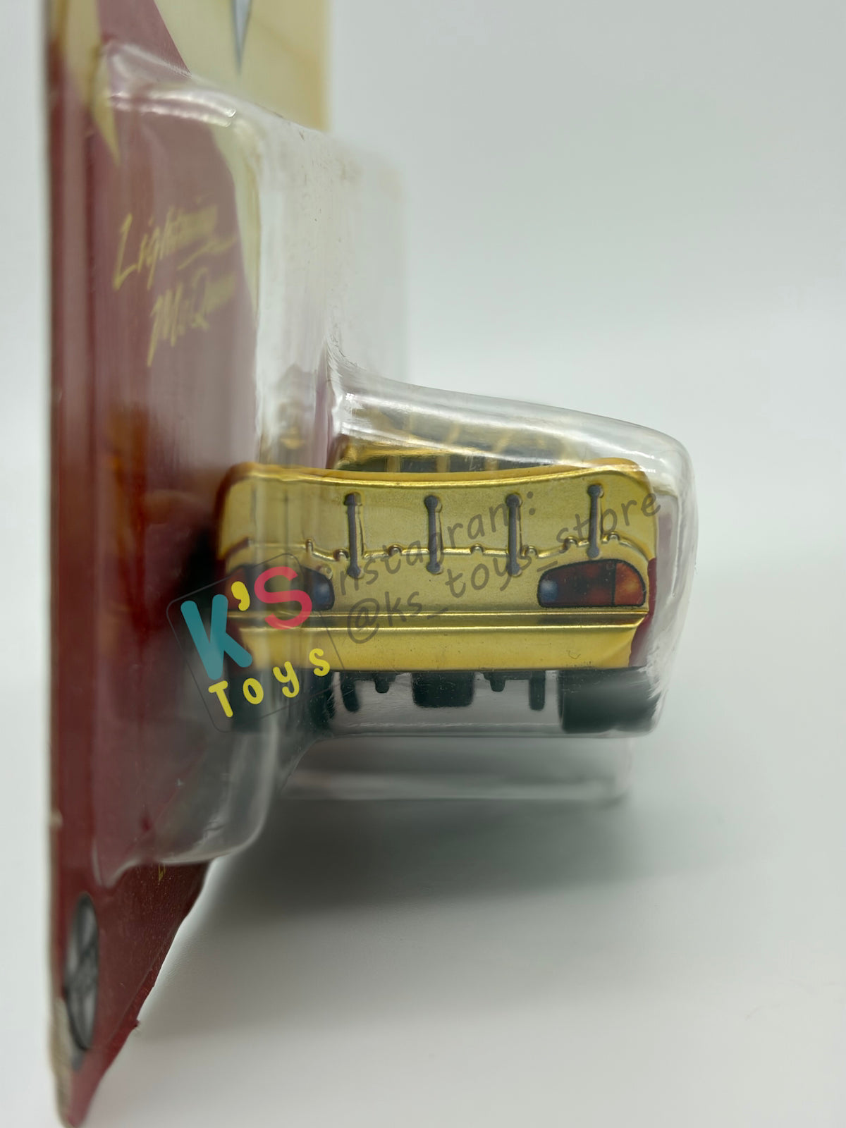 SPECIAL EDITION DISNEY PIXAR CARS BY MATTEL 1:55, "20TH ANNIVERSARY GOLDEN ANNIVERSARY LIGHTNING MCQUEEN" - 2026 PROMO 20TH ANNIVERSARY SERIES - BNIP