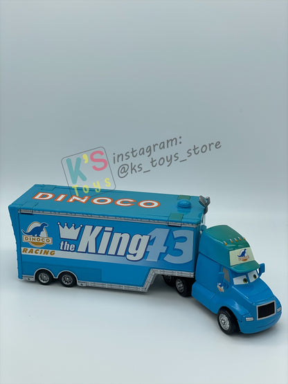 PRE-OWNED / LOOSE HAULER DISNEY PIXAR CARS BY MATTEL, GRAY HAULER / DINOCO HAULER,  IN GOOD CONDITION - PLEASE READ DESCRIPTION!!!!!!!!!!