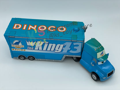 PRE-OWNED / LOOSE HAULER DISNEY PIXAR CARS BY MATTEL, GRAY HAULER / DINOCO HAULER,  IN GOOD CONDITION - PLEASE READ DESCRIPTION!!!!!!!!!!