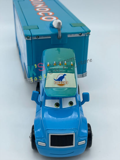 PRE-OWNED / LOOSE HAULER DISNEY PIXAR CARS BY MATTEL, GRAY HAULER / DINOCO HAULER,  IN GOOD CONDITION - PLEASE READ DESCRIPTION!!!!!!!!!!