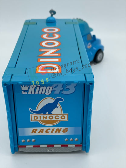 PRE-OWNED / LOOSE HAULER DISNEY PIXAR CARS BY MATTEL, GRAY HAULER / DINOCO HAULER,  IN GOOD CONDITION - PLEASE READ DESCRIPTION!!!!!!!!!!