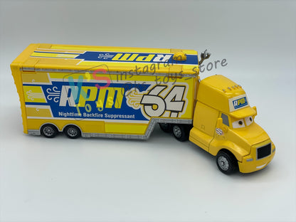 PRE-OWNED / LOOSE HAULER DISNEY PIXAR CARS BY MATTEL, RPM HAULER,  IN NEAR MINT CONDITION - PLEASE READ DESCRIPTION!!!!!!!!!!