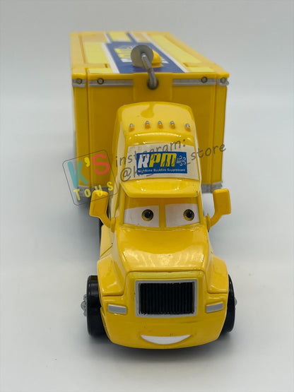 PRE-OWNED / LOOSE HAULER DISNEY PIXAR CARS BY MATTEL, RPM HAULER,  IN NEAR MINT CONDITION - PLEASE READ DESCRIPTION!!!!!!!!!!
