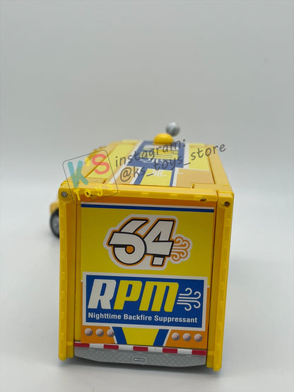 PRE-OWNED / LOOSE HAULER DISNEY PIXAR CARS BY MATTEL, RPM HAULER,  IN NEAR MINT CONDITION - PLEASE READ DESCRIPTION!!!!!!!!!!