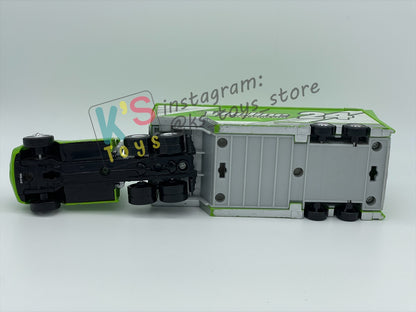 PRE-OWNED / LOOSE HAULER DISNEY PIXAR CARS BY MATTEL, STEVE CARSKI (VITOLINE HAULER),  IN PLAYED CONDITION AND MISSING PARTS - PLEASE READ DESCRIPTION!!!!!!!!!!