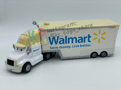 PRE-OWNED / LOOSE HAULER DISNEY PIXAR CARS BY MATTEL, WALLY THE WALLMART HAULER,  IN GOOD CONDITION - PLEASE READ DESCRIPTION!!!!!!!!!!