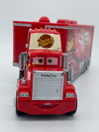 PRE-OWNED / LOOSE HAULER DISNEY PIXAR CARS BY MATTEL, MACK HAULER,  IN NEAR MINT CONDITION - PLEASE READ DESCRIPTION!!!!!!!!!!