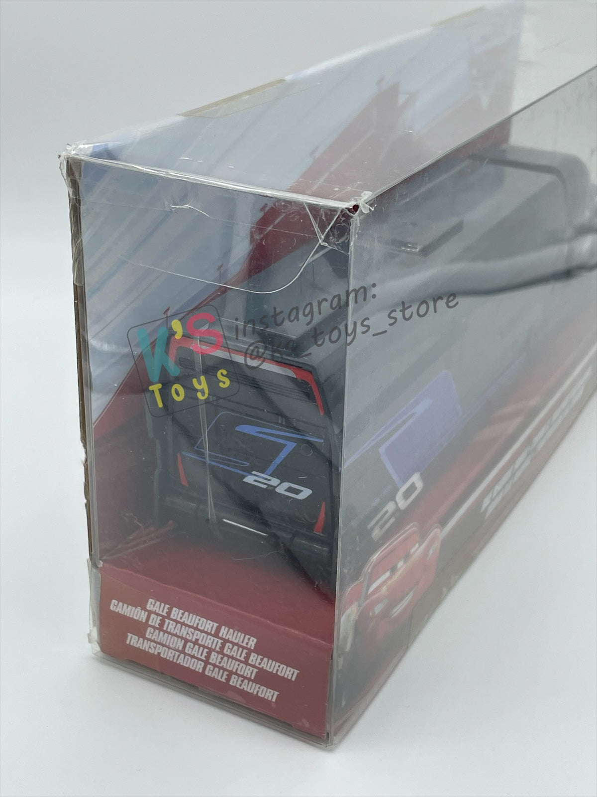 Hauler Disney Pixar Cars by Mattel, "GALE BEAUFORT HAULER" 2022 RE-RELEASED - BNIP