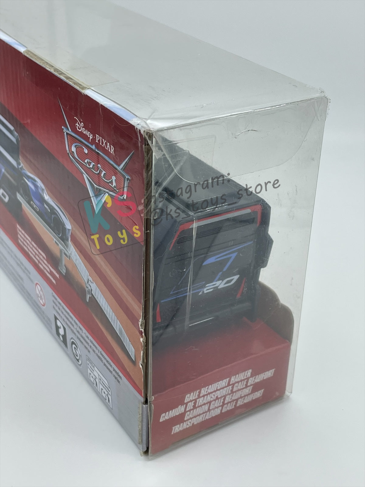 Hauler Disney Pixar Cars by Mattel, "GALE BEAUFORT HAULER" 2022 RE-RELEASED - BNIP