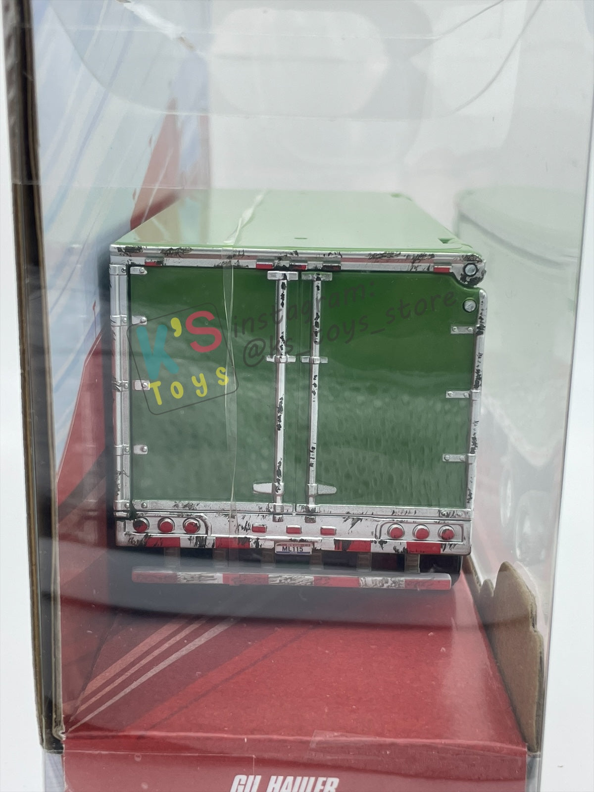 HAULER DISNEY PIXAR CARS BY MATTEL, GIL - 2025 RE-RELEASED - BNIP, CRACKED ON THE BLISTER