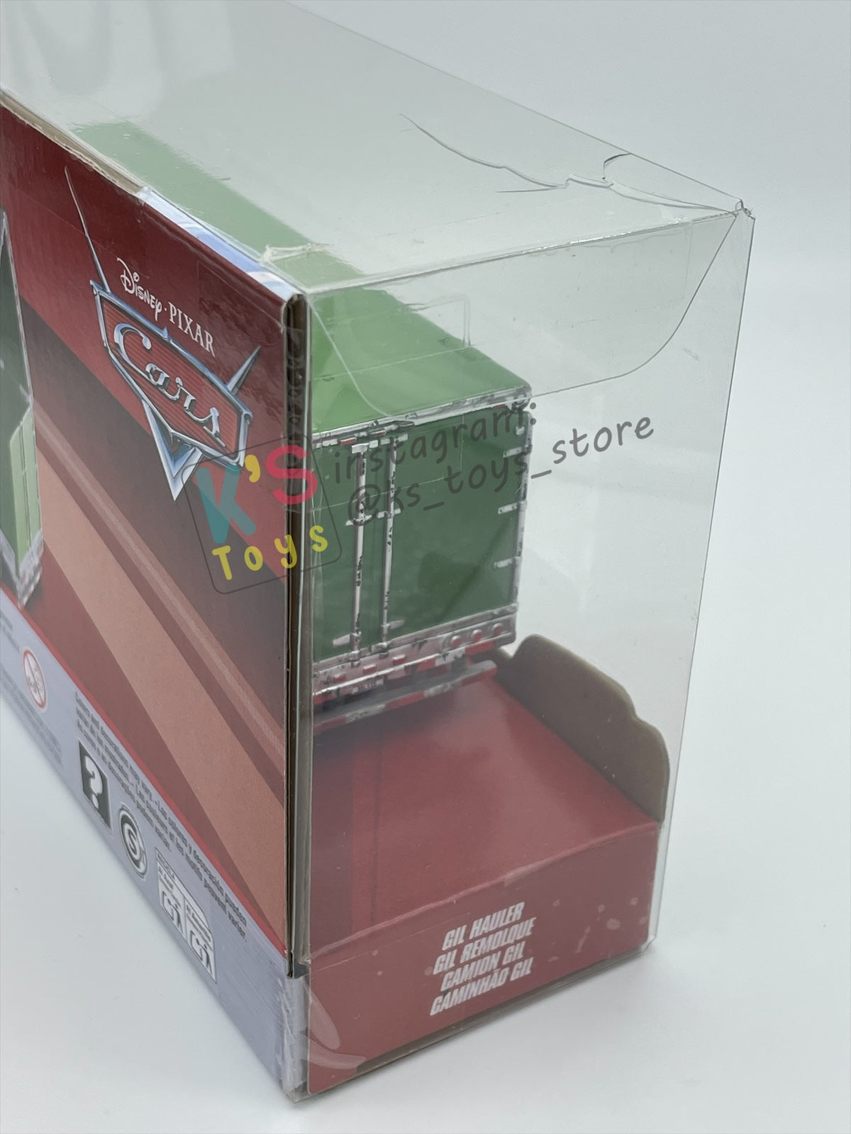 HAULER DISNEY PIXAR CARS BY MATTEL, GIL - 2025 RE-RELEASED - BNIP, CRACKED ON THE BLISTER