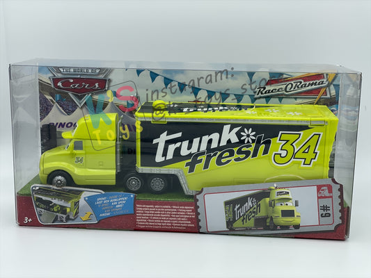 Hauler Disney Pixar Cars by Mattel, Trunk Fresh Hauler 34 - BNIP