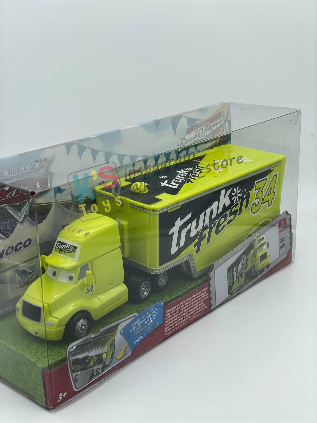 Hauler Disney Pixar Cars by Mattel, Trunk Fresh Hauler 34 - BNIP