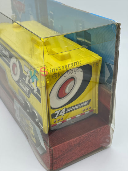 Hauler Disney PixarCars by Mattel, Sidewall Shine Hauler 74 - BNIP