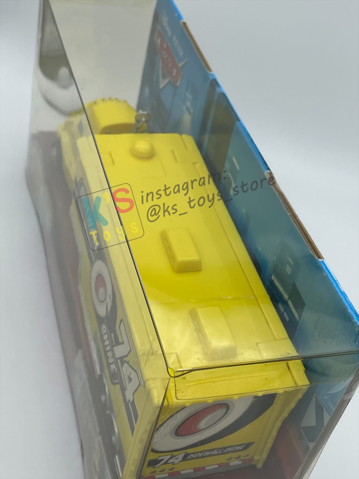 Hauler Disney PixarCars by Mattel, Sidewall Shine Hauler 74 - BNIP