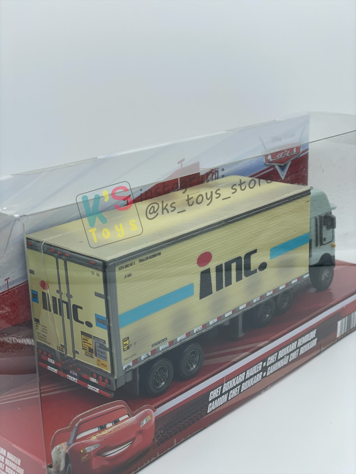 HAULER DISNEY PIXAR CARS BY MATTEL, CHET BOXKARR - 2025 RE-RELEASED - BNIP