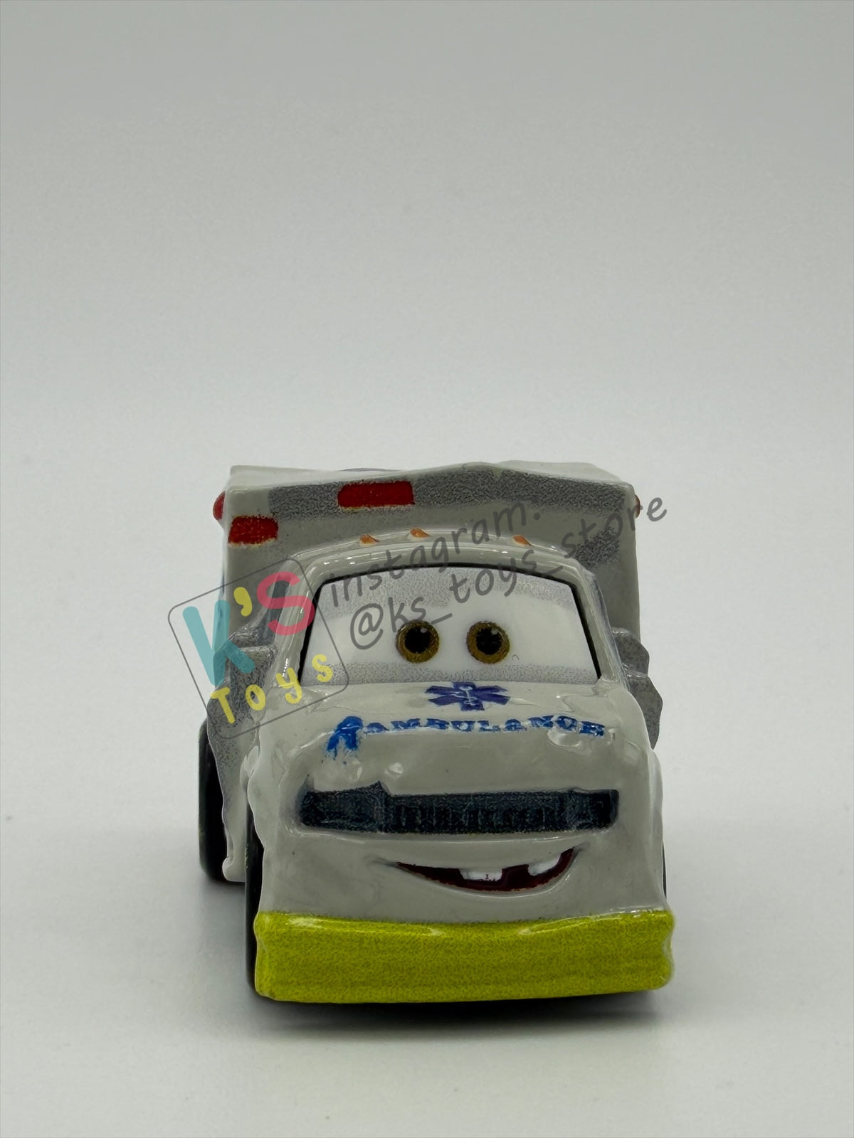 Loose Mini Racers Pixar Disney Cars, DR DAMAGE - in MINT/NEAR MINT Condition
