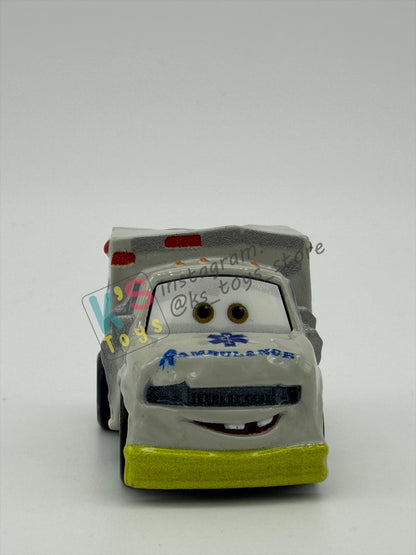 Loose Mini Racers Pixar Disney Cars, DR DAMAGE - in MINT/NEAR MINT Condition