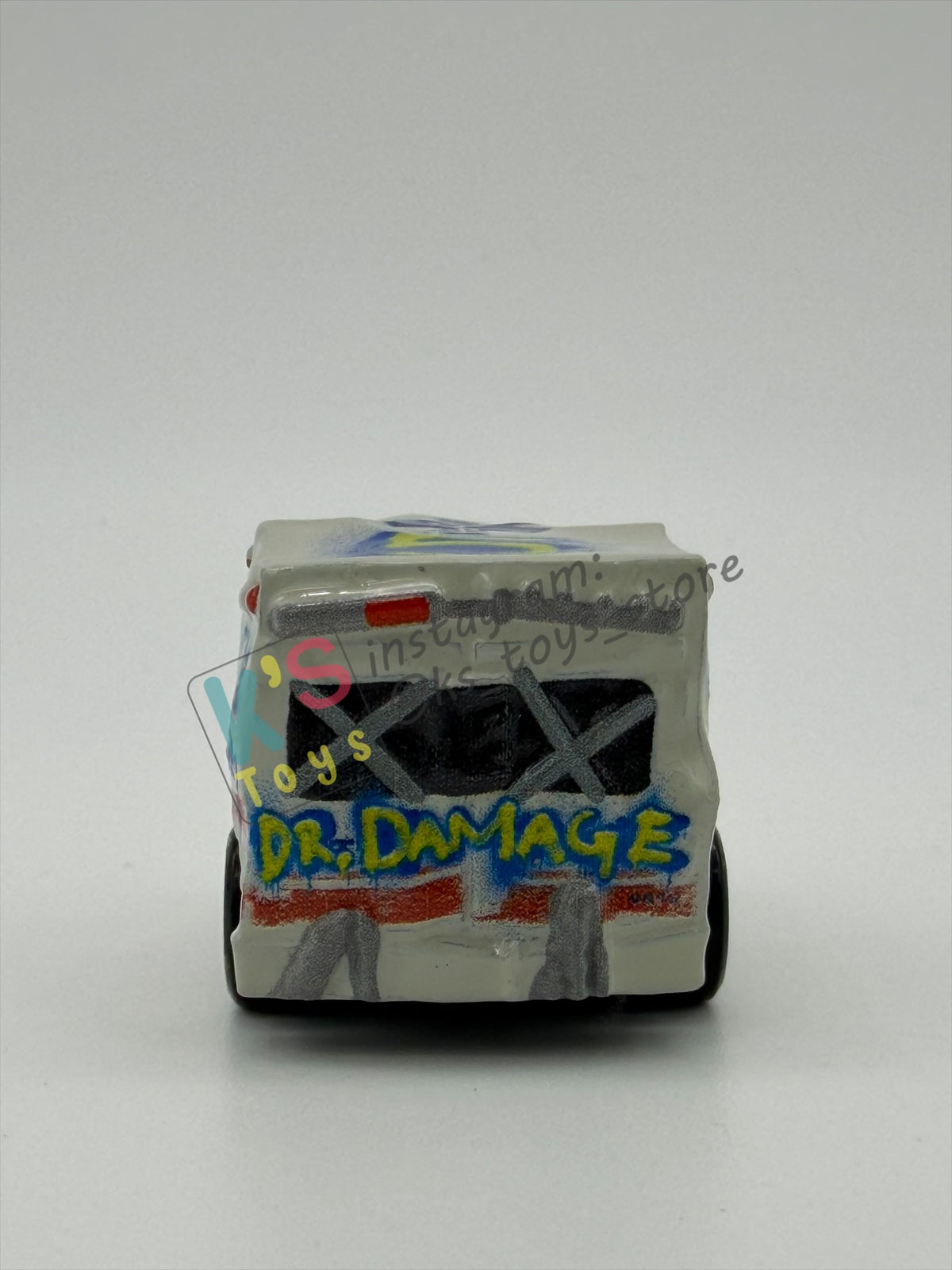 Loose Mini Racers Pixar Disney Cars, DR DAMAGE - in MINT/NEAR MINT Condition