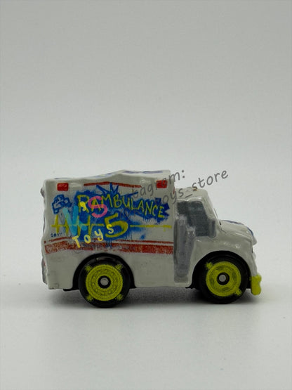 Loose Mini Racers Pixar Disney Cars, DR DAMAGE - in MINT/NEAR MINT Condition