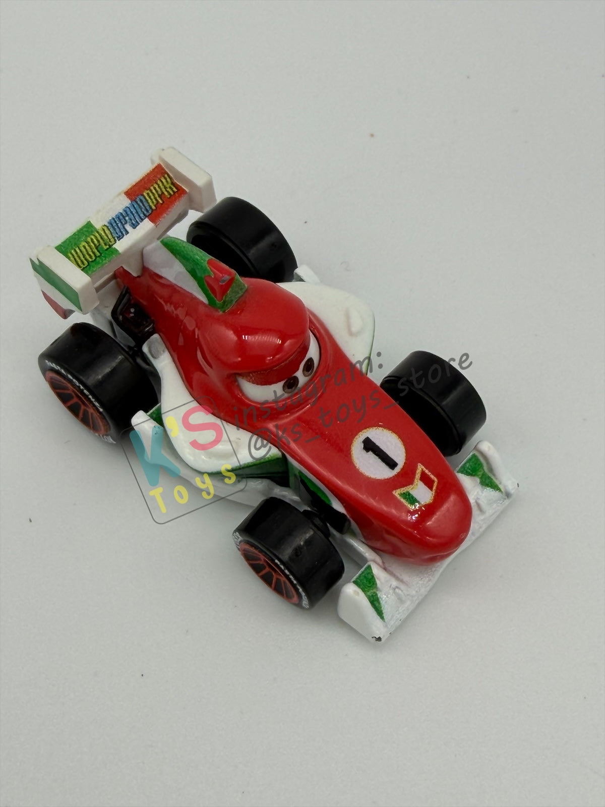 Loose Mini Racers Pixar Disney Cars, FRANCESCO BERNOULLI - Mint / Near Mint Condition