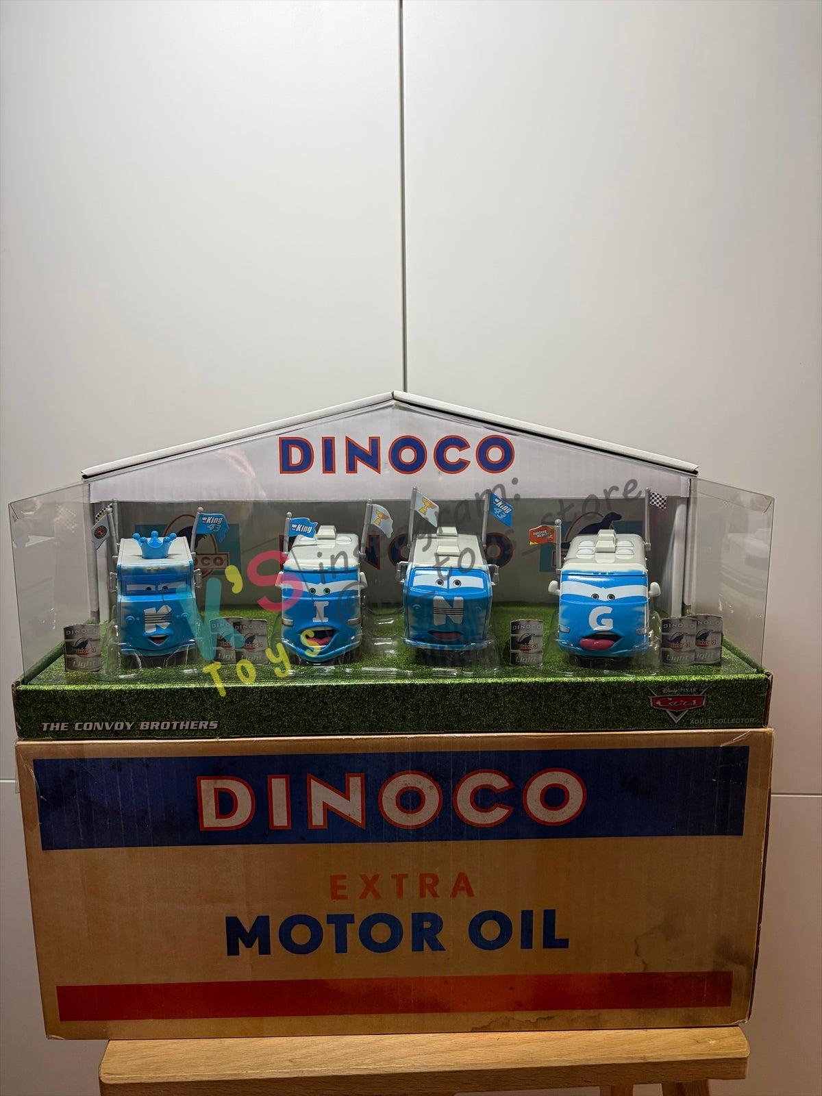 RARE DISNEY PIXAR CARS "THE CONVOY BROTHERS" D23 EXPO PROMO EXCLUSIVE SERIES IN 2013 SDCC - BNIP