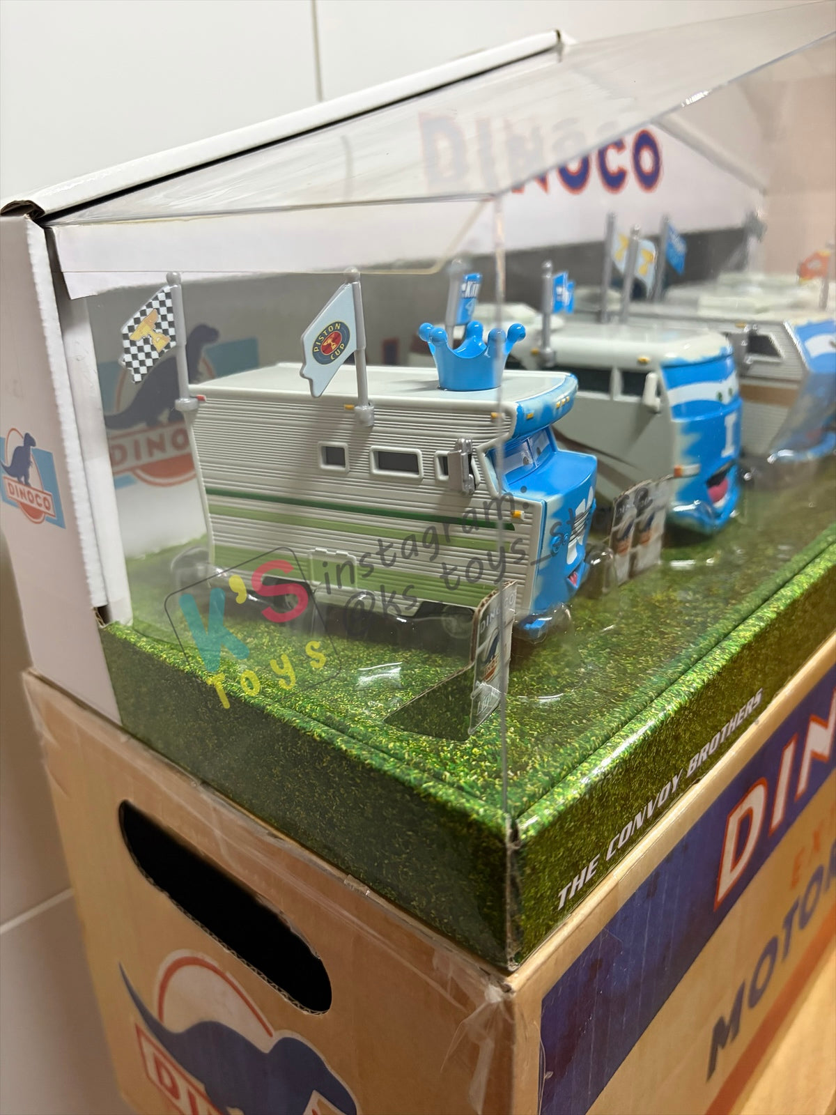 RARE DISNEY PIXAR CARS "THE CONVOY BROTHERS" D23 EXPO PROMO EXCLUSIVE SERIES IN 2013 SDCC - BNIP