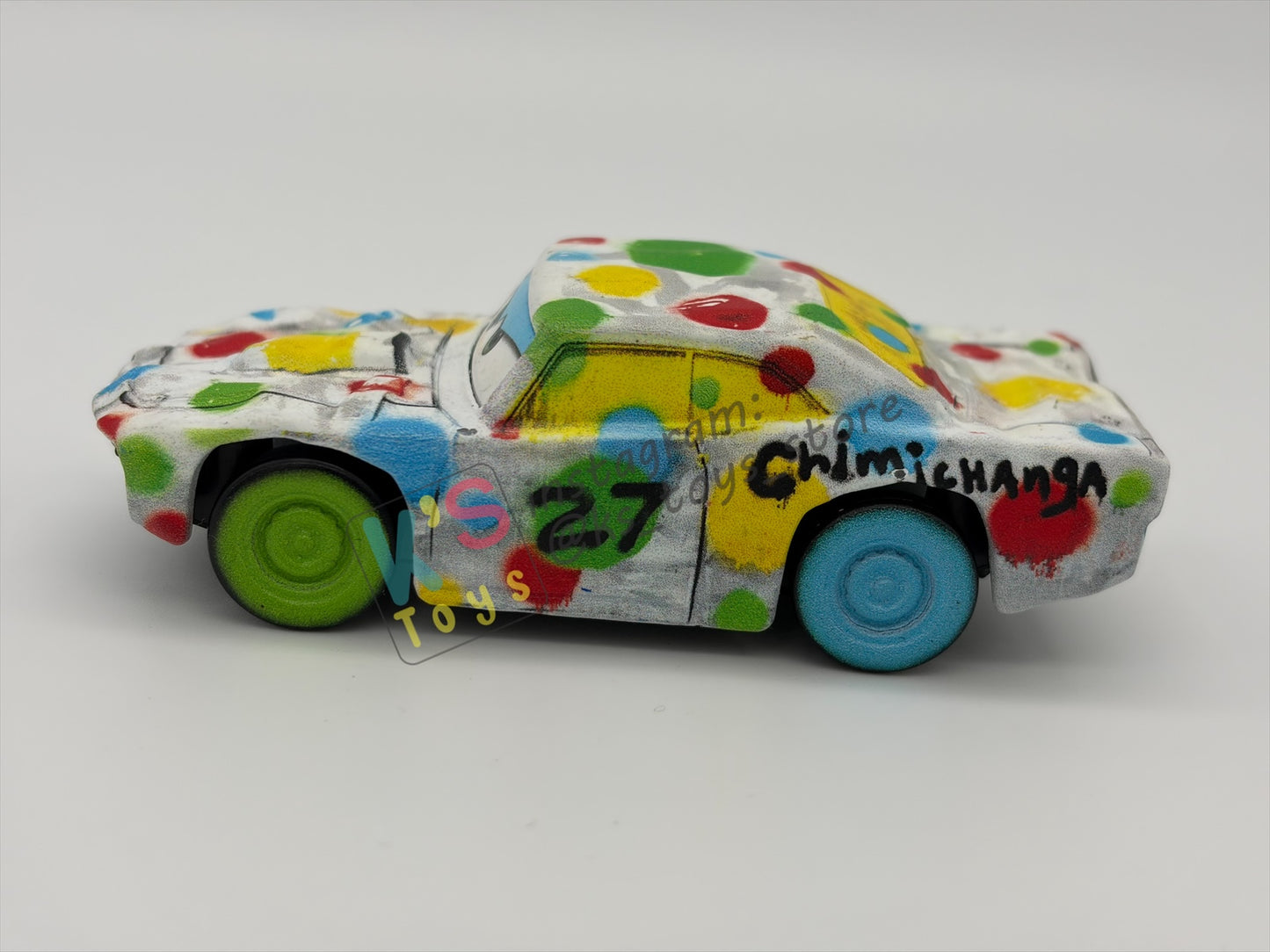 PRE-OWNED / LOOSE DISNEY PIXAR CARS - "JAMBALAYA CHIMICHANGA" CARS 3 THUNDER HOLLOWS SERIES - NEAR MINT CONDITION - READ DESCRIPTION!!!!!!