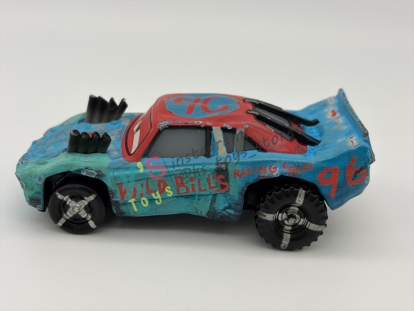 PRE-OWNED / LOOSE DISNEY PIXAR CARS - "FISHTAIL" CARS 3 THUNDER HOLLOWS SERIES - GOOD CONDITION - READ DESCRIPTION!!!!!!