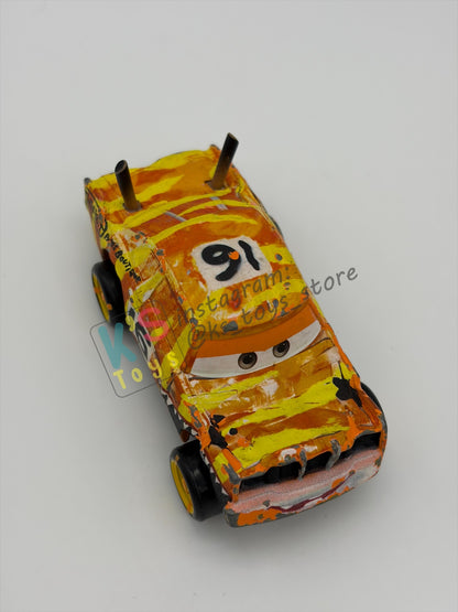 PRE-OWNED / LOOSE DISNEY PIXAR CARS - "PUSHOVER" THUNDER HOLLOW SERIES - PLAYED CONDITION - READ DESCRIPTION!!!!!!