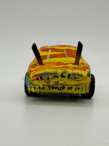 PRE-OWNED / LOOSE DISNEY PIXAR CARS - "PUSHOVER" THUNDER HOLLOW SERIES - PLAYED CONDITION - READ DESCRIPTION!!!!!!