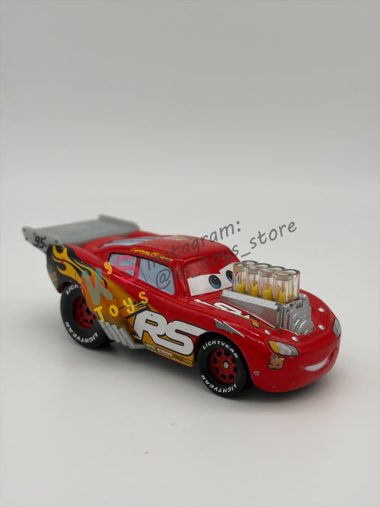 PRE-OWNED / LOOSE DISNEY PIXAR CARS - "DRAG RACING LIGHTNING MCQUEEN" DRAG RACING SERIES - GOOD CONDITION - READ DESCRIPTION!!!!!!