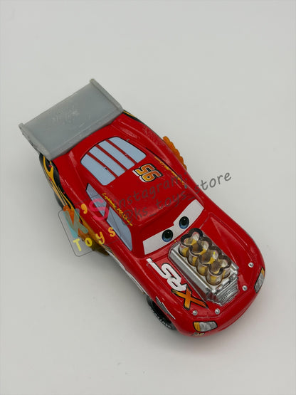 PRE-OWNED / LOOSE DISNEY PIXAR CARS - "DRAG RACING LIGHTNING MCQUEEN" DRAG RACING SERIES - GOOD CONDITION - READ DESCRIPTION!!!!!!