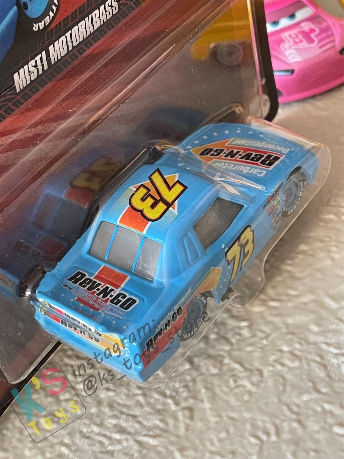 DISNEY PIXAR CARS BY MATTEL - "MISTI MOTORKASS" 2023 RE-RELEASED - BNIP