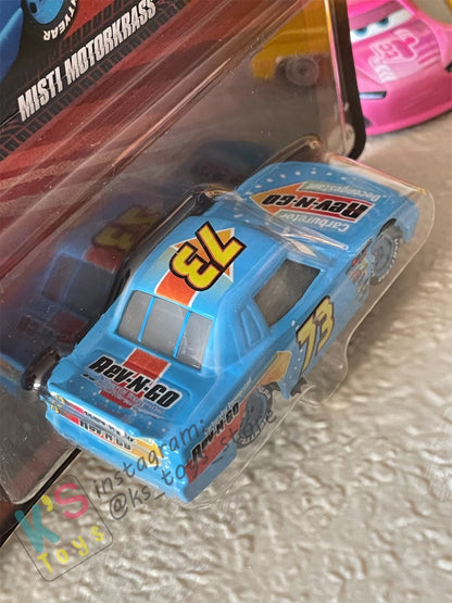 DISNEY PIXAR CARS BY MATTEL - "MISTI MOTORKASS" 2023 RE-RELEASED - BNIP