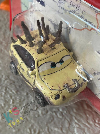 DISNEY PIXAR CARS BY MATTEL - "SQUAT" CARS ON THE ROAD - 2023 NEW RELEASE - BNIP