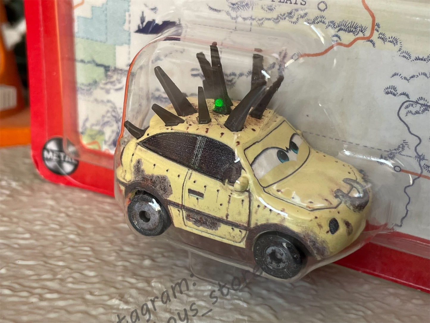 DISNEY PIXAR CARS BY MATTEL - "SQUAT" CARS ON THE ROAD - 2023 NEW RELEASE - BNIP